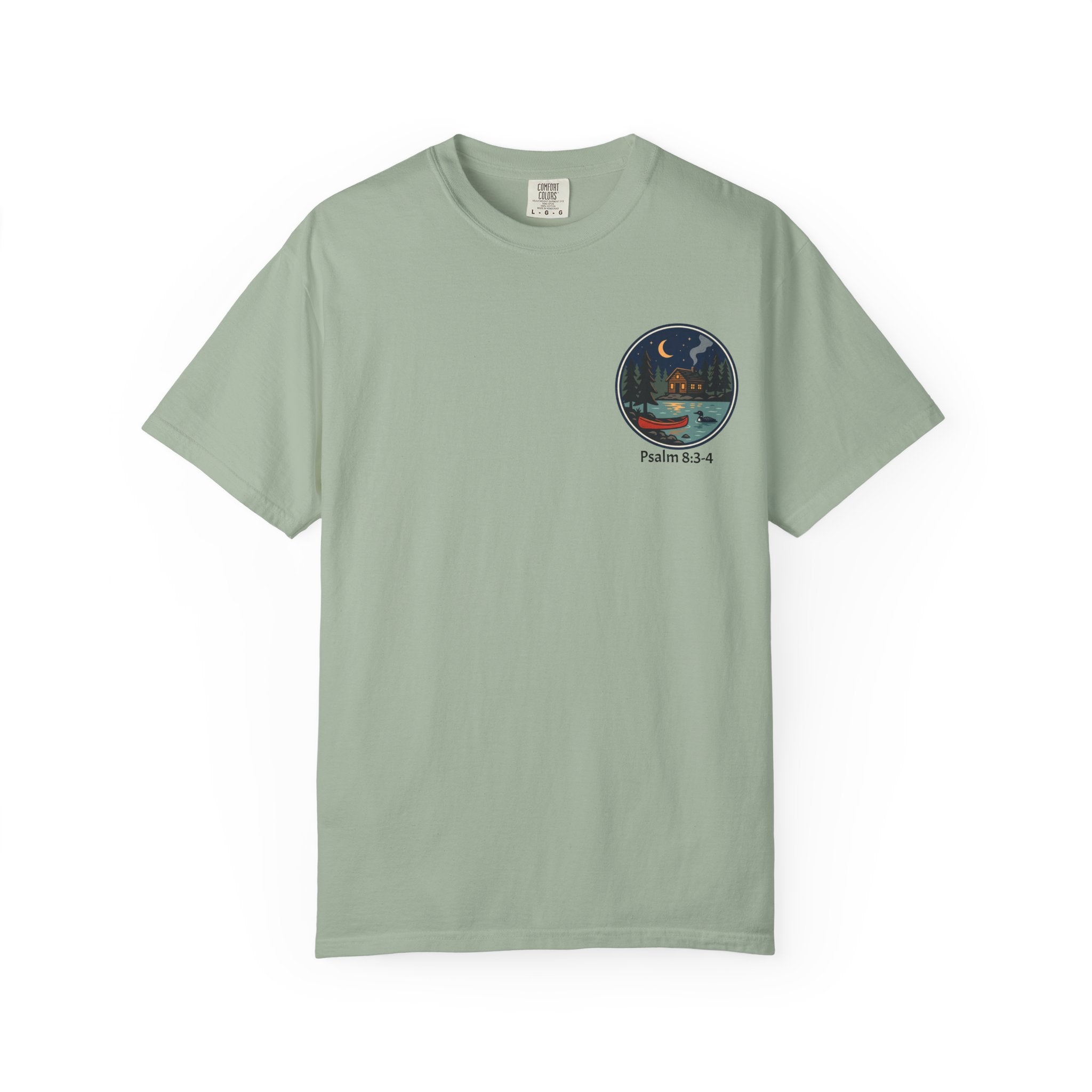 Camping Nights T-Shirt — 'Campfire & Stars' Vintage Outdoor Tee