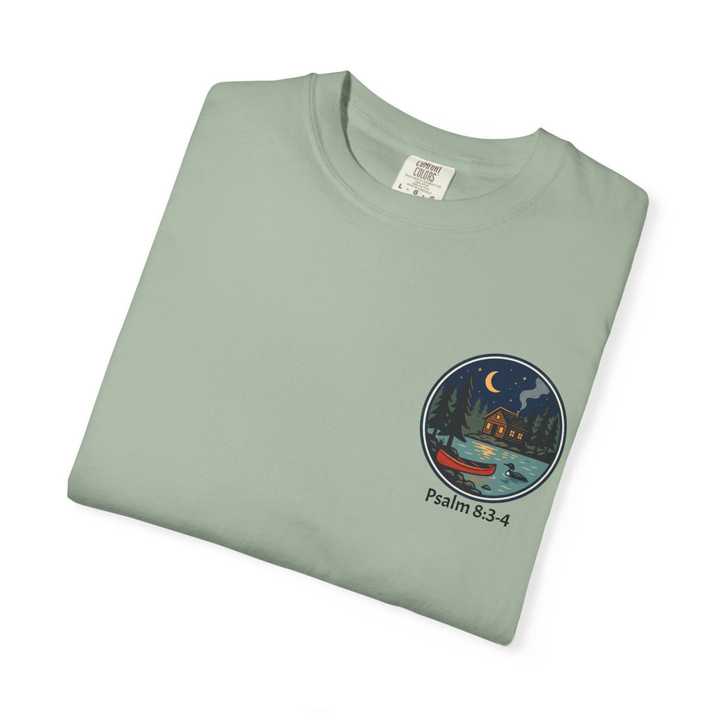 Camping Nights T-Shirt — 'Campfire & Stars' Vintage Outdoor Tee