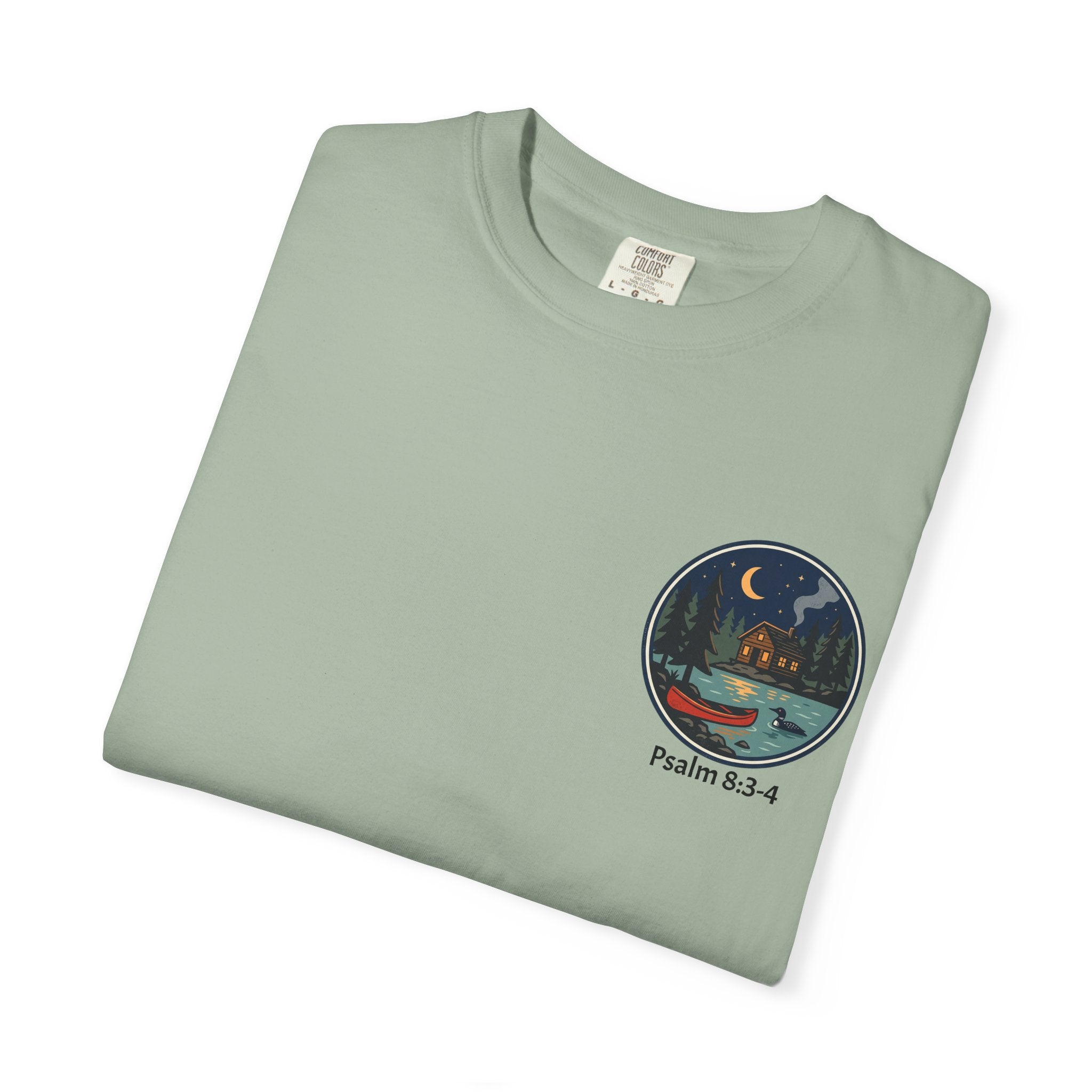 Camping Nights T-Shirt — 'Campfire & Stars' Vintage Outdoor Tee