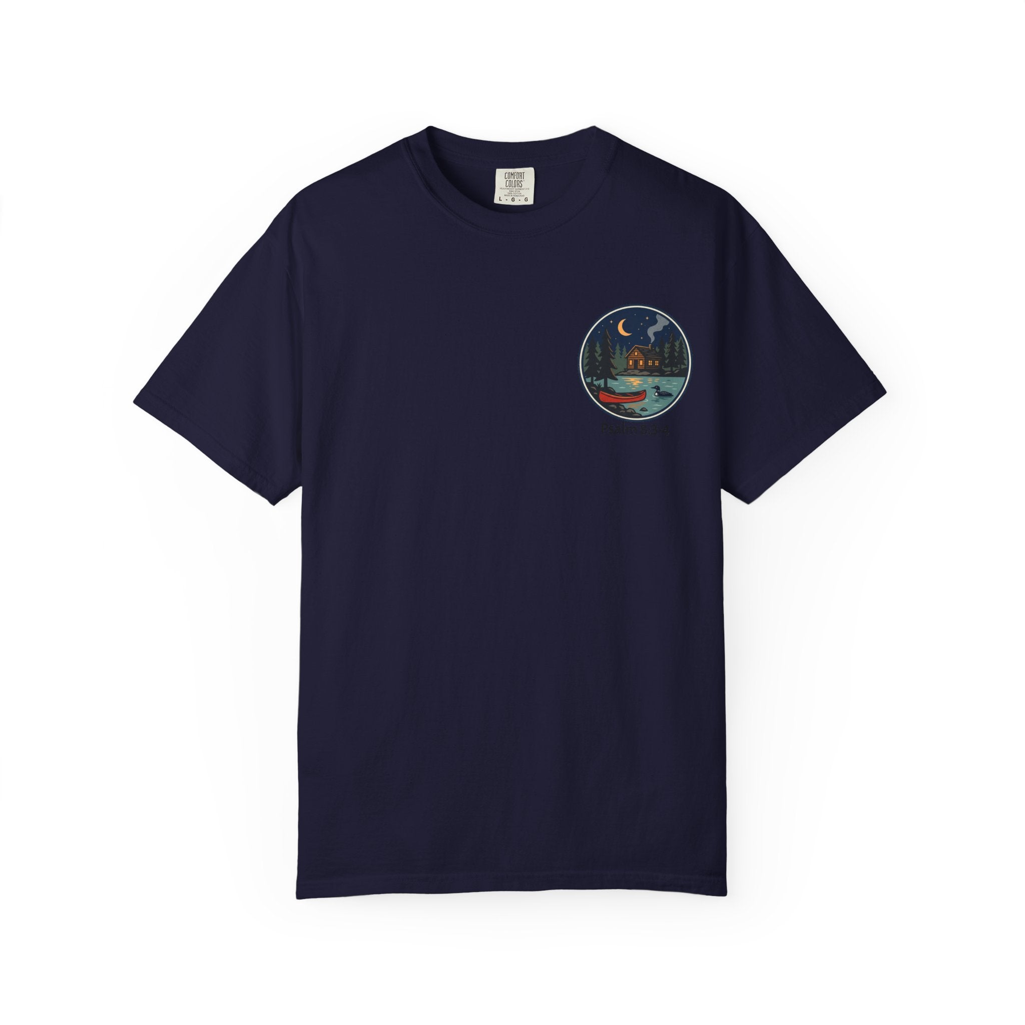 Camping Nights T-Shirt — 'Campfire & Stars' Vintage Outdoor Tee