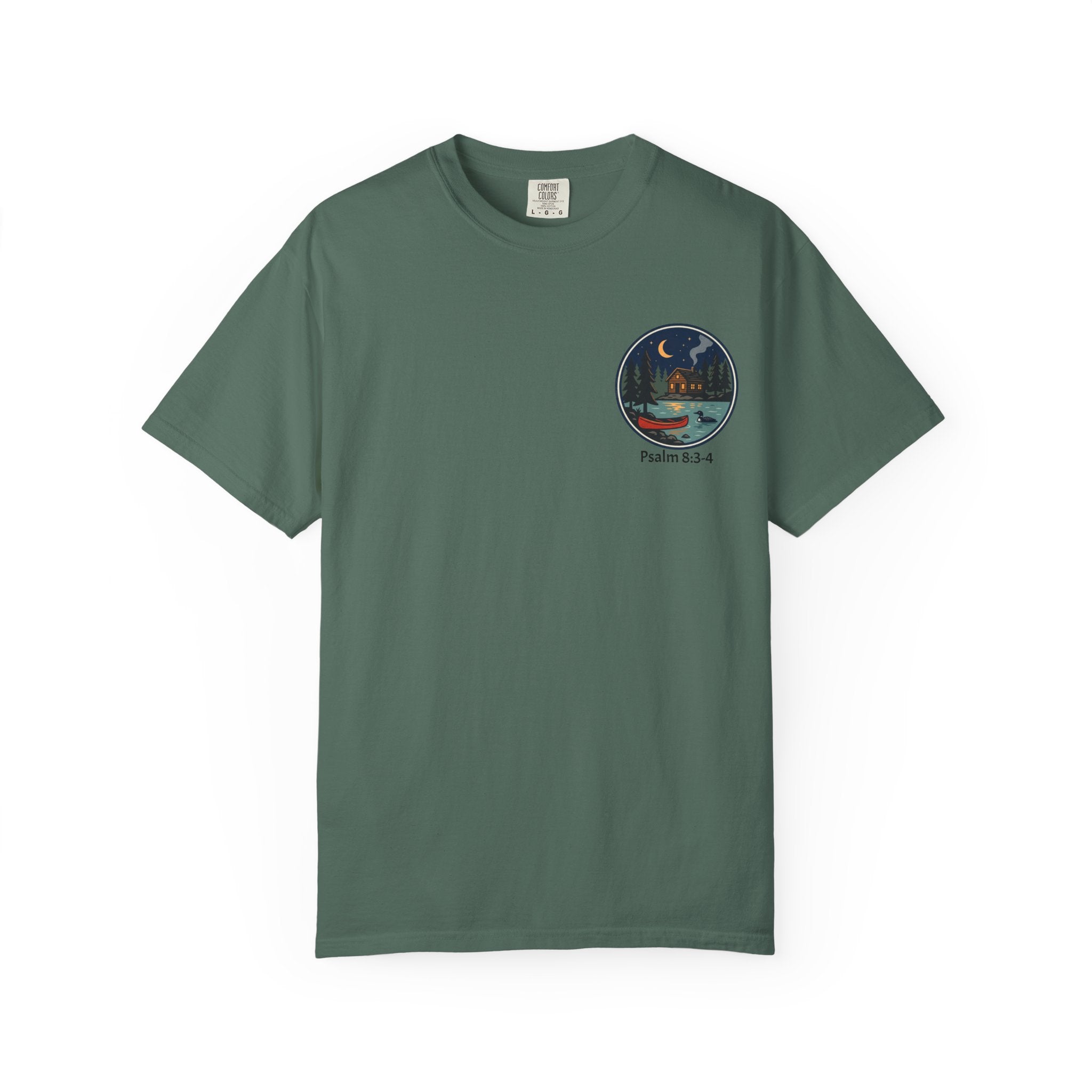 Camping Nights T-Shirt — 'Campfire & Stars' Vintage Outdoor Tee