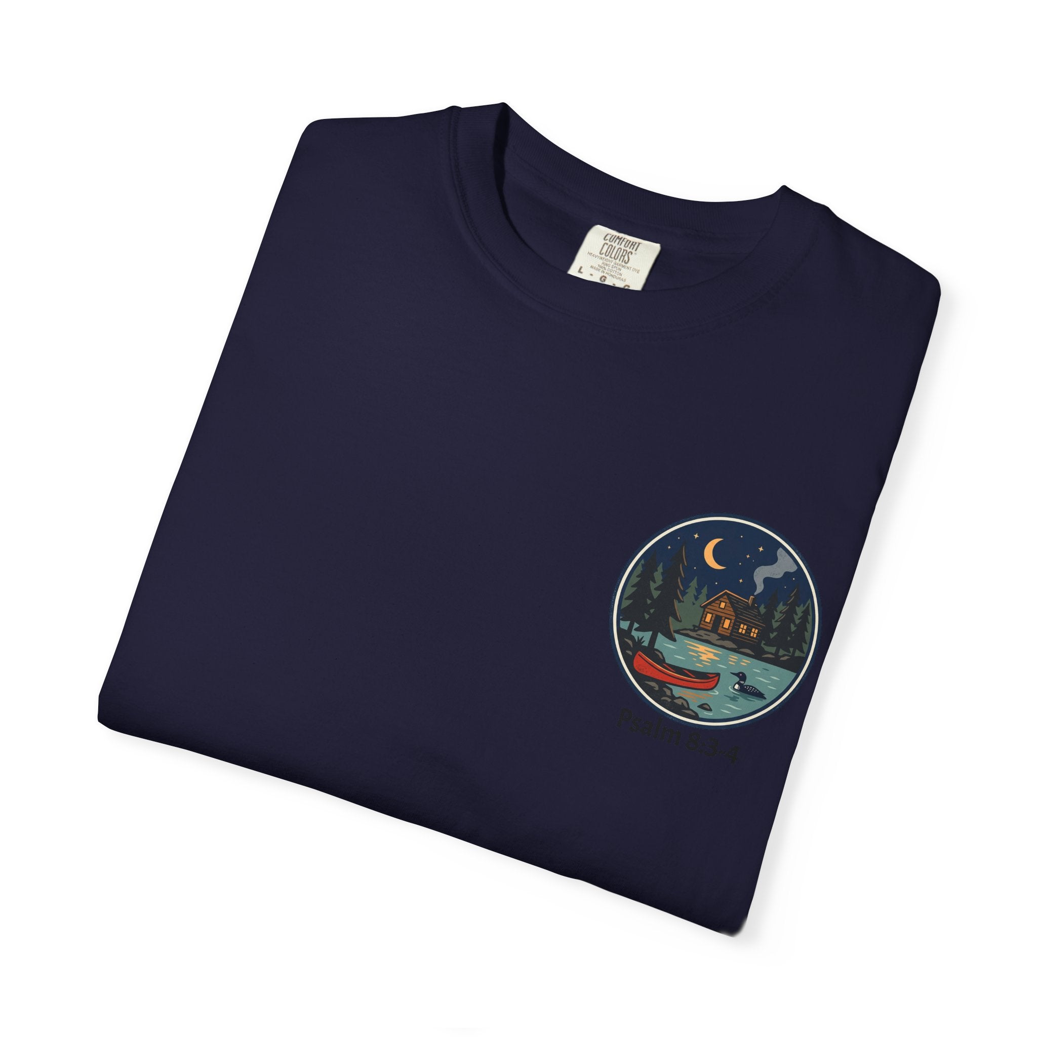 Camping Nights T-Shirt — 'Campfire & Stars' Vintage Outdoor Tee