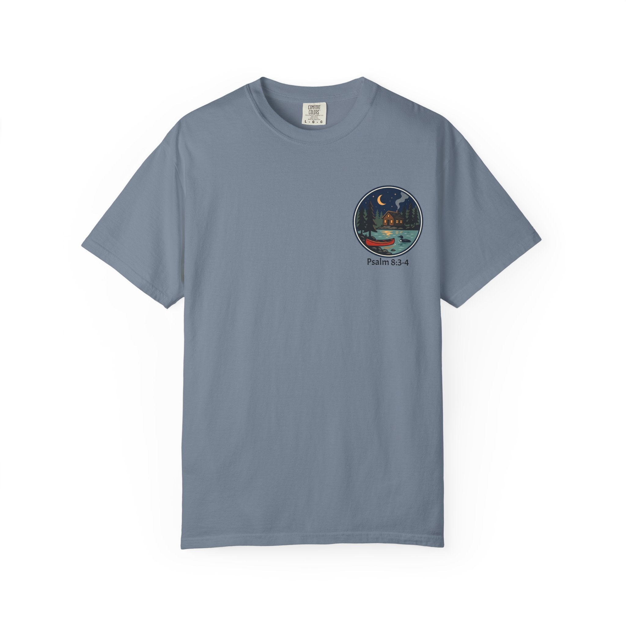 Camping Nights T-Shirt — 'Campfire & Stars' Vintage Outdoor Tee