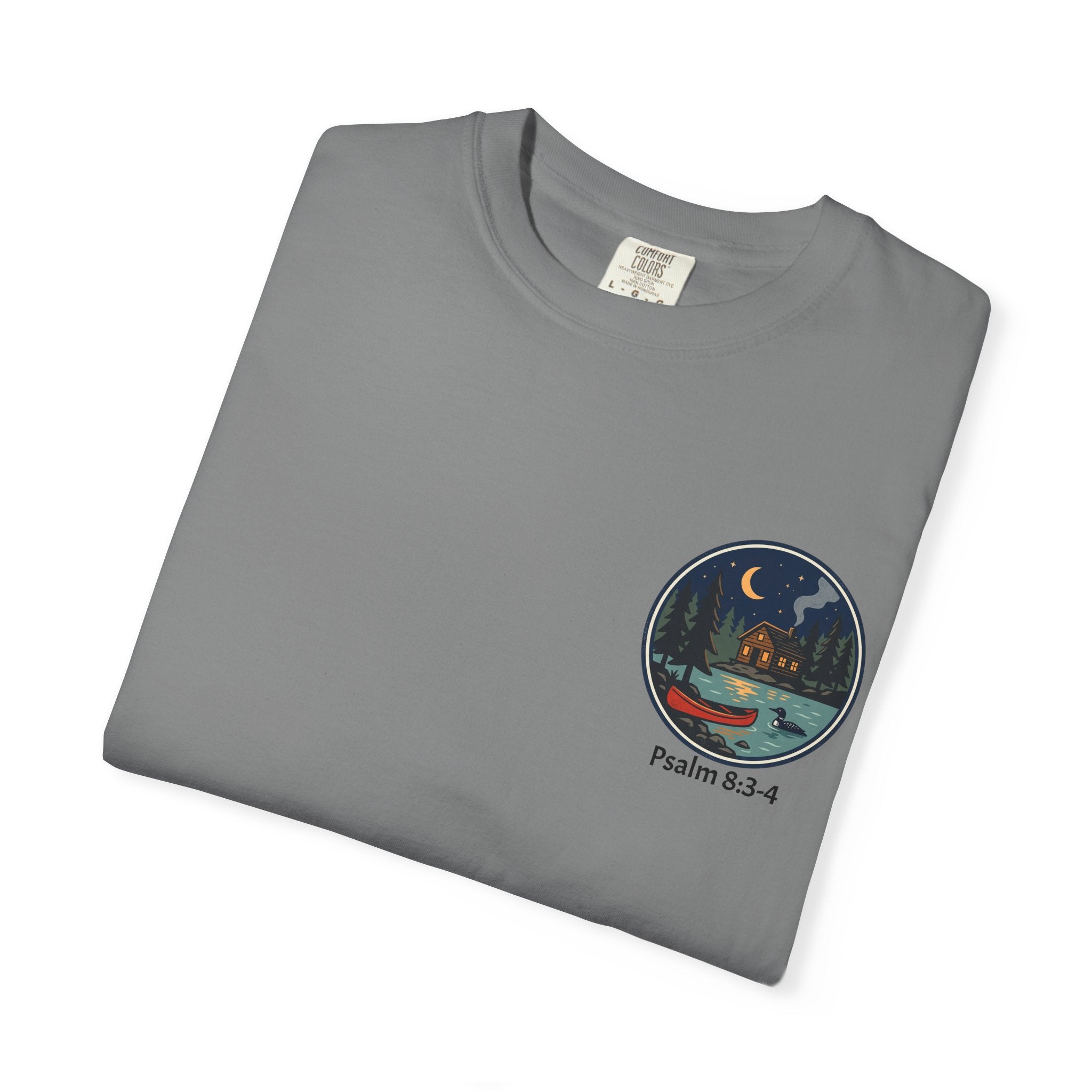 Camping Nights T-Shirt — 'Campfire & Stars' Vintage Outdoor Tee