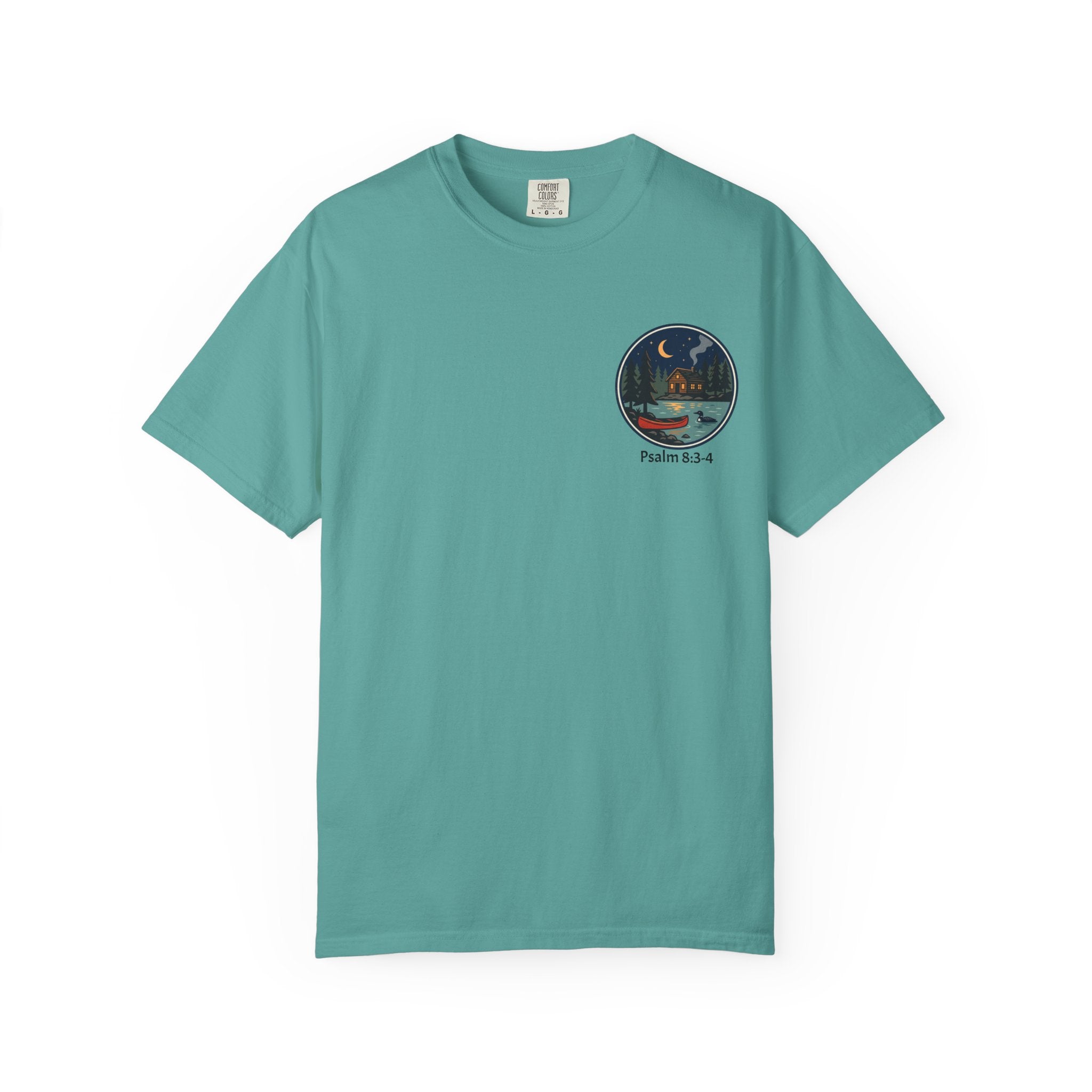 Camping Nights T-Shirt — 'Campfire & Stars' Vintage Outdoor Tee