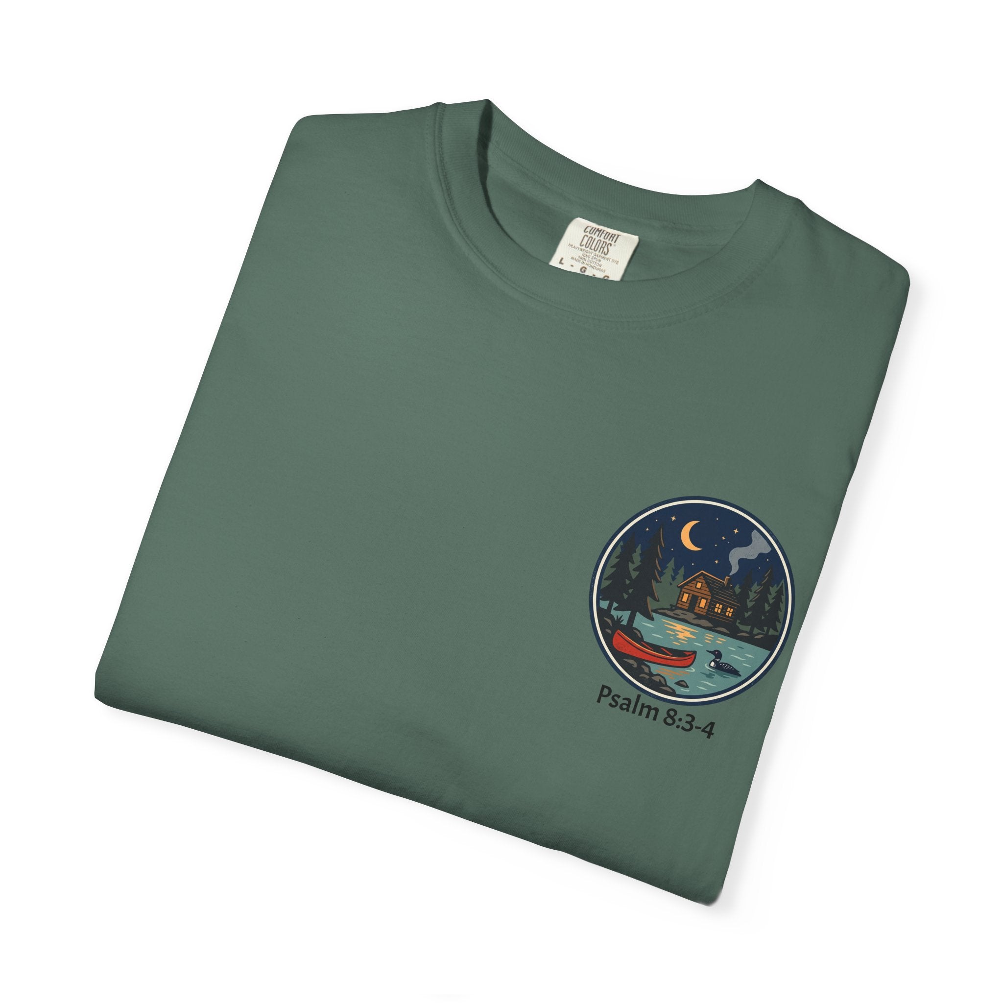 Camping Nights T-Shirt — 'Campfire & Stars' Vintage Outdoor Tee